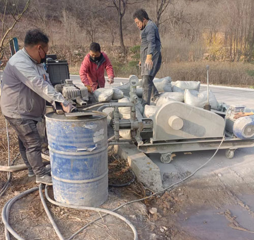 永平路面下沉注浆